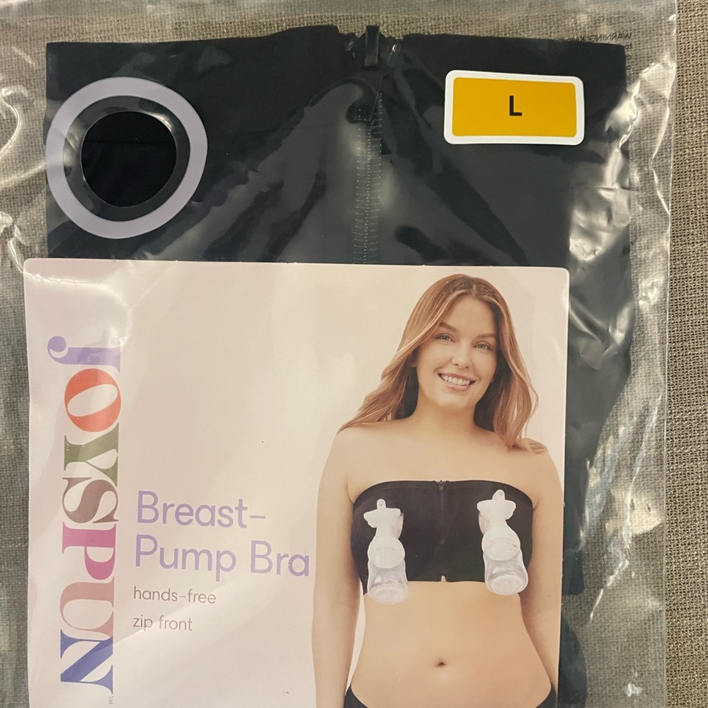 2 for 1 Joyspun Black Breast Pump Bra